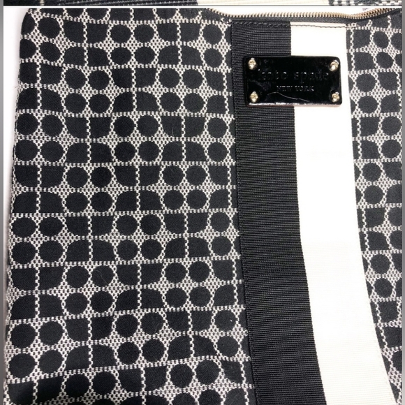 Kate Spade Classic Noel Joisan Black/Cream Shoulder Bag - Picture 3 of 7